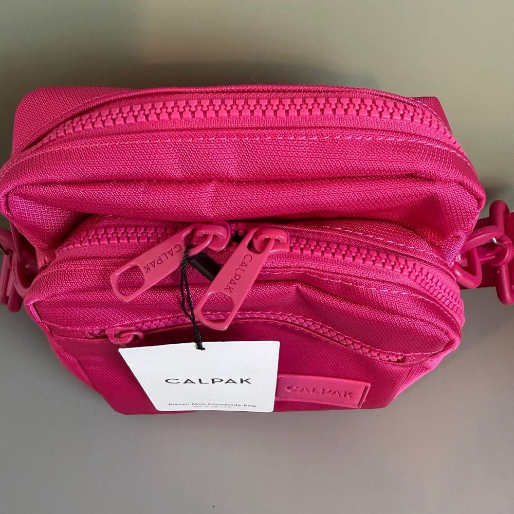 CALPAK Hot Pink Mini Crossbody Bag - New - Picture 7 of 8